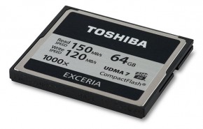   Toshiba Compact Flash 1000X 64GB (CF-064GSG(BL8)) 3