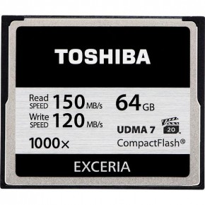   Toshiba Compact Flash 1000X 64GB (CF-064GSG(BL8)) 4