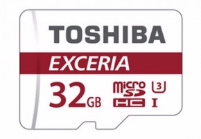   Toshiba microSDHC 32GB Cl10UHS|U3