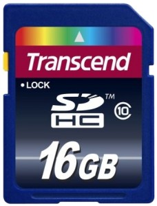   Transcend 16GB SDHC Class 10 (TS16GSDHC10)