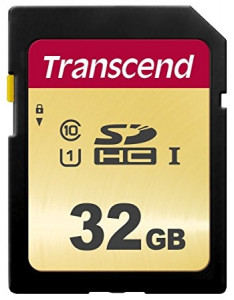   Transcend 32GB SDHC C10 UHS-I (TS32GSDC500S)