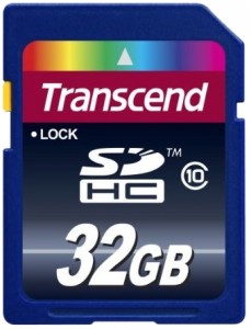   Transcend 32GB SDHC Class 10 (TS32GSDHC10)