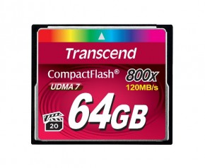  ' Transcend CF 64GB (800X) (TS64GCF800)