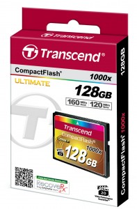   Transcend Compact Flash 128GB (1000X) (TS128GCF1000) 3