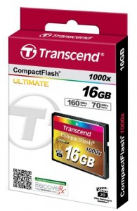   Transcend Compact Flash 16GB (1000X) (TS16GCF1000) 3