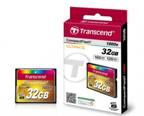  ' Transcend Compact Flash 32GB (1000X) (TS32GCF1000) 4