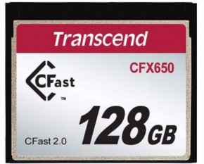   Transcend 128GB CFast X650 (TS128GCFX650)