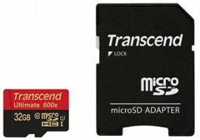   Transcend microSDHC 32 Gb Class10