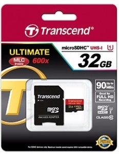   Transcend microSDHC 32 Gb Class10 3