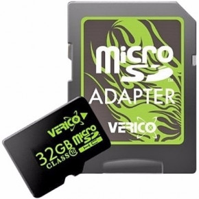   Verico MicroSDHC 32 GB Class 10 + SD adapter (1MCOV-MAH833-NN) 3