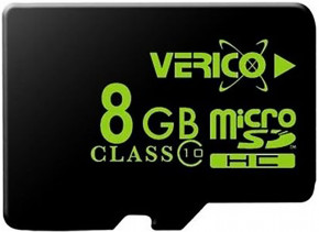   Verico microSDHC Class 10 8 Gb