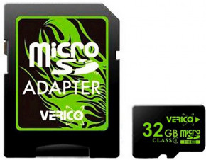    Verico microSDHC Class 4 SD adapter 32 Gb