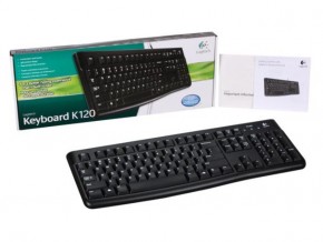  Logitech K120 USB OEM Ru (920-002522) 6