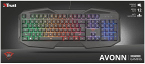  Trust GXT 830-RW Avonn Gaming Keyboard (21621) 5