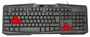  Trust Ziva Gaming Keyboard UKR