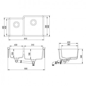   AquaSanita Arca SQA230R-710 Alba 4