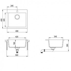   AquaSanita Cuba SQC100-202 Alumetallic (SQC100W) 3