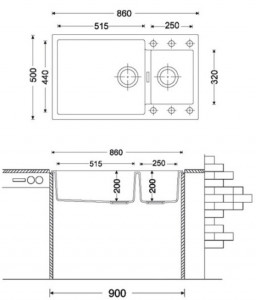   Fabiano Quadro 86x50x15 Beige 4