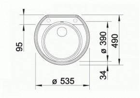   Blanco 513312 RONDOVAL C 6