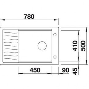   Blanco 518735 ELON XL 6S  8