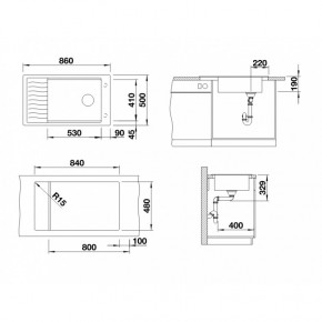   Blanco 520489 ELON XL 8S 3