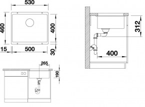  Blanco SUBLINE 500-U  (523434) 3