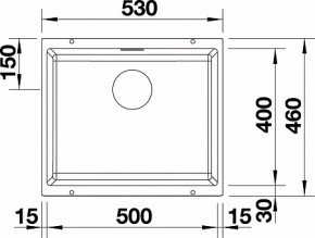   Blanco Subline 500-U 520658  3