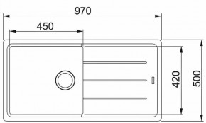   Franke BFG 611-97  (114.0363.931) 3