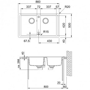   Franke Basis BFG 620 14.0363.936 3