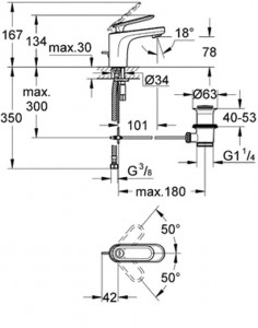  Grohe Veris 32183000 3