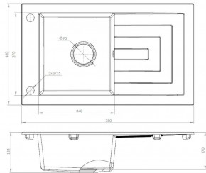   Perfelli Azzuro PGA 115-78 White 3