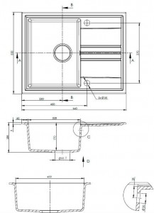   Perfelli Silve PGS 134-64 Black 3