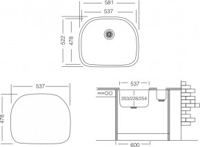   Ukinox D 537-10 254mm  (UM0373) 3