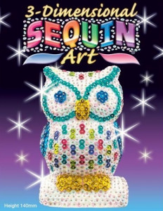    Sequin Art 3D New Owl (SA1409)