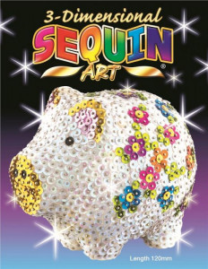    Sequin Art 3D Pig (SA1704)