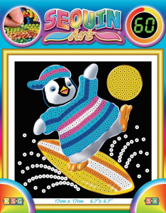    Sequin Art 60 Penguin SA1328