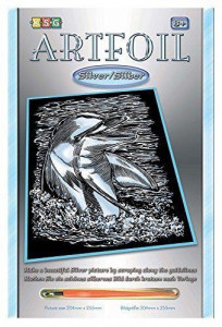    Sequin Art ARTFOIL SILVER Dolphin SA0608