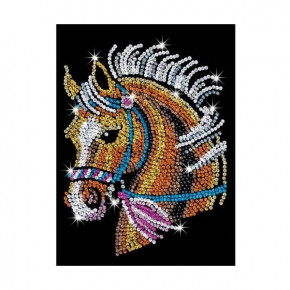    Sequin Art BLUE Horse SA1517 3