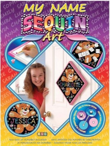    Sequin Art MY NAME Teddy SA1010