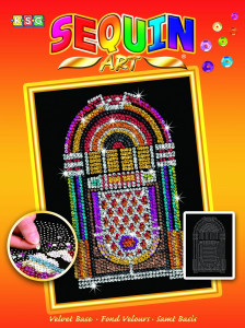    Sequin Art ORANGE Jukebox SA1515 3