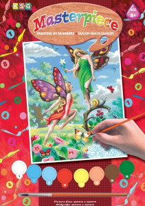    Sequin Art PAINTING BY NUMBERS JUNIOR Fairies SA0126