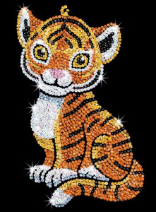    Sequin Art RED Tia Tiger SA1413