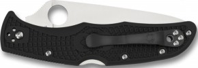  Spyderco Endura Black FRN, Flat Graund (C10FPBK) 3