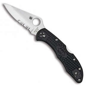  Spyderco Delica, FRN,  (C11PSBK)