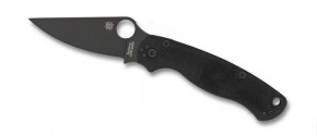  Spyderco Para-Military 2, S30V, Black Blade (C81GPBK2) 4