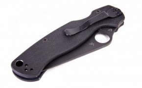  Spyderco Para-Military 2, S30V, Black Blade (C81GPBK2) 5