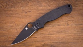  Spyderco Para-Military 2, S30V, Black Blade (C81GPBK2) 7