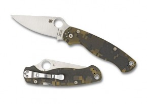  Spyderco Para-Military 2, S30V, Camo (C81GPCMO2) 5