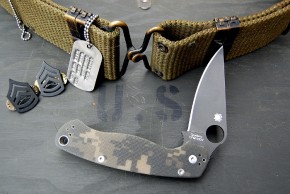  Spyderco Para-Military 2, S30V, Camo, Black Blade (C81GPCMOBK) 4