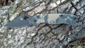  Spyderco Para-Military 2, S30V, Camo, Black Blade (C81GPCMOBK) 5